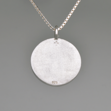 Last inn bildet i Galleri-visningsprogrammet, Vannsirkel med sølvkant- Aqua Blue