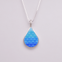 Last inn bildet i Galleri-visningsprogrammet, Lille Vanndråpe med sølvkant -Anheng-